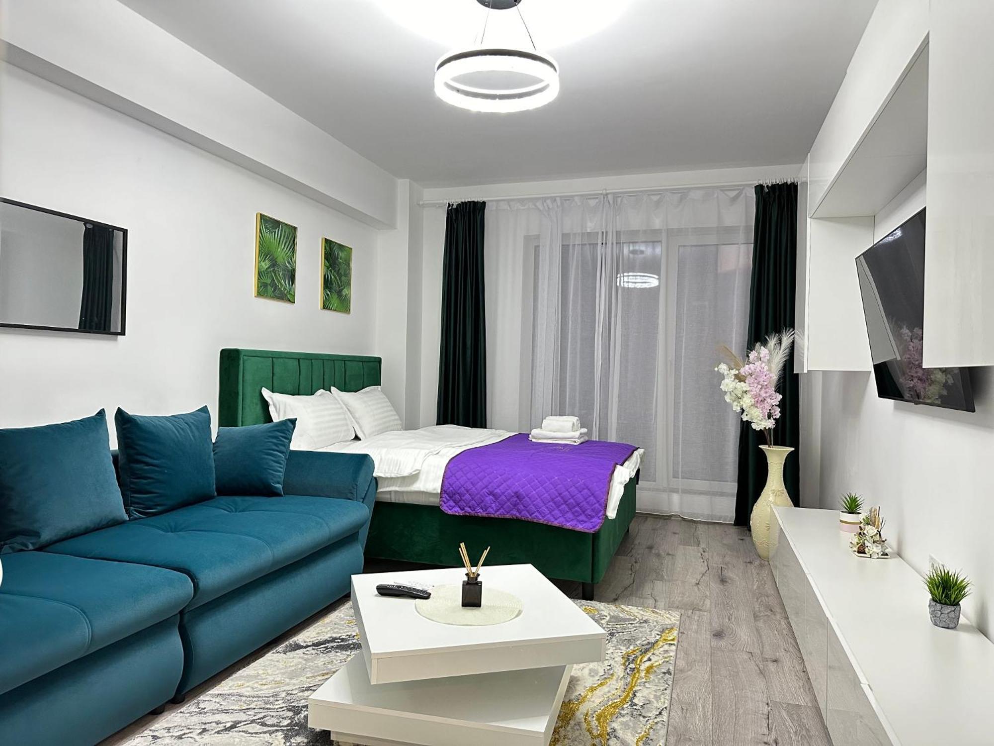 Coresi Mall Area Studios & Apartments By Glam Braşov Eksteriør billede